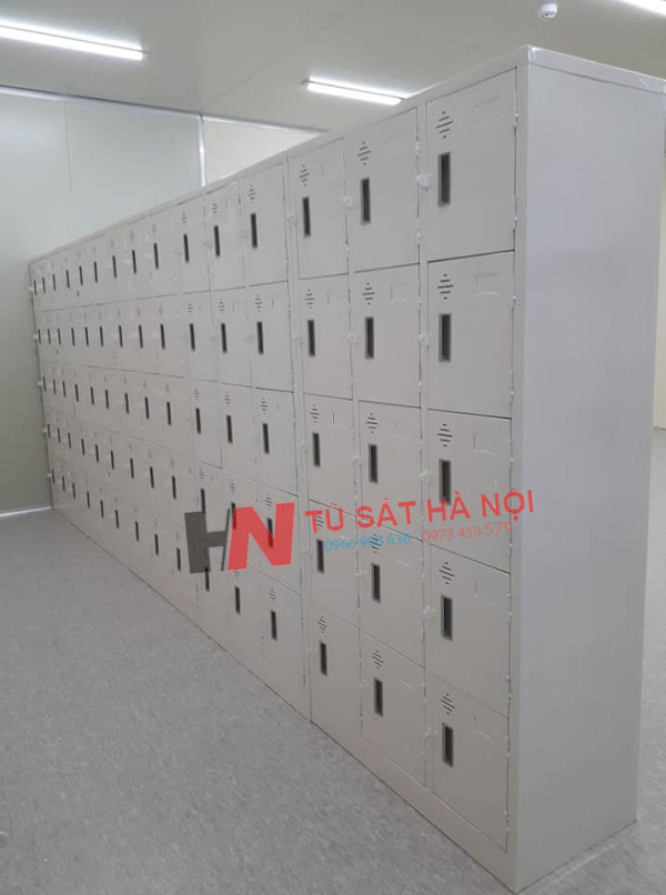 Phân phối tủ sắt 15 ngăn tại Công ty Hosiden Bắc Giang