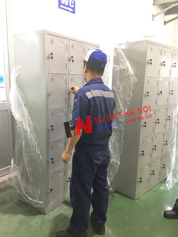 Tủ locker 15 ngăn phân phối tại Long Biên, Hà Nội 3