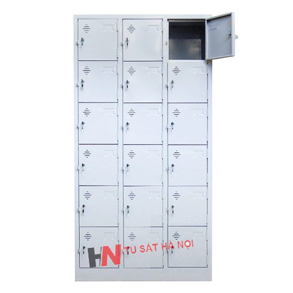 kích thước tủ locker 18 ngăn