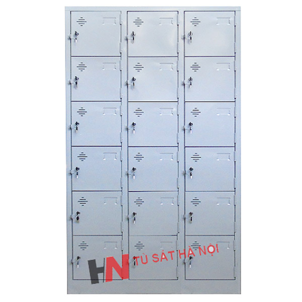 Tủ locker sắt 18 ngăn