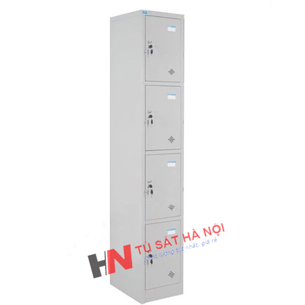 Tủ sắt locker 4 ngăn giá rẻ