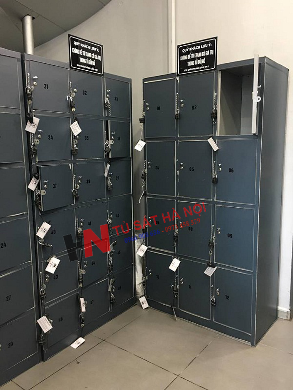 Tủ sắt locker cung ứng tại M2 Điện Biên Phủ, Ba Đình, Hà Nội 2