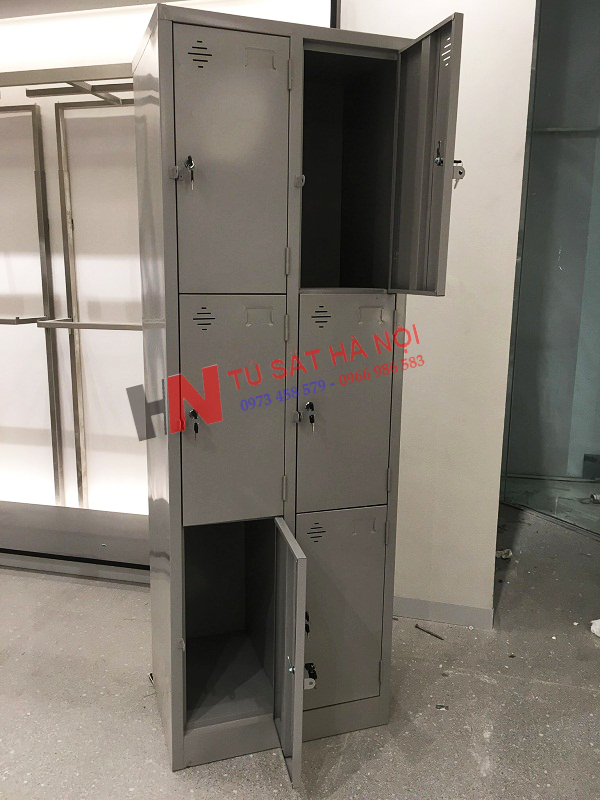 Tủ sắt locker 6 ngăn cung ứng đến địa chỉ Nguyễn Trãi, Hà Nội 3