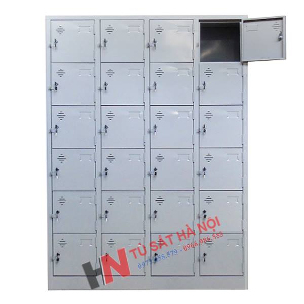 kích thước tủ locker sắt 24 ngăn