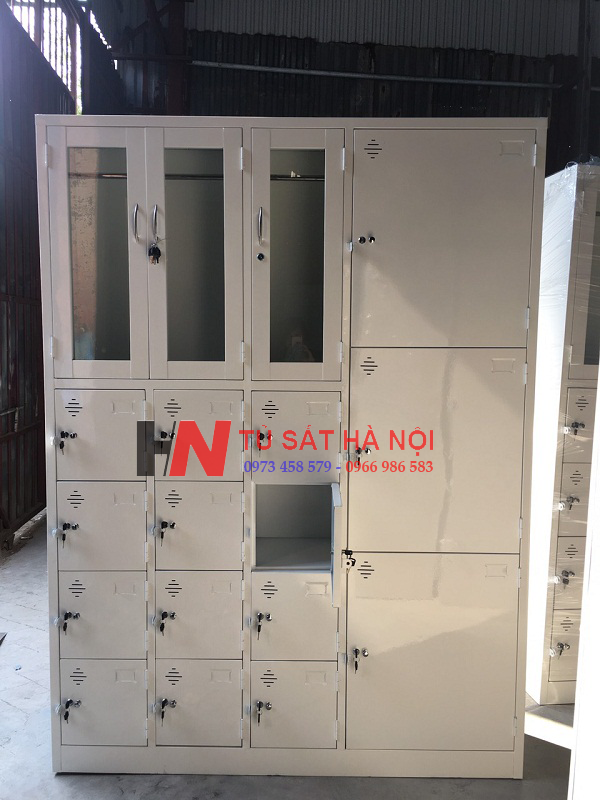 Mẫu tủ sắt kết hợp sản xuất theo yêu cầu khách hàng tại Hà Nội 1