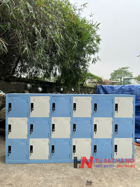 Tủ sắt mầm non 18 ngăn
