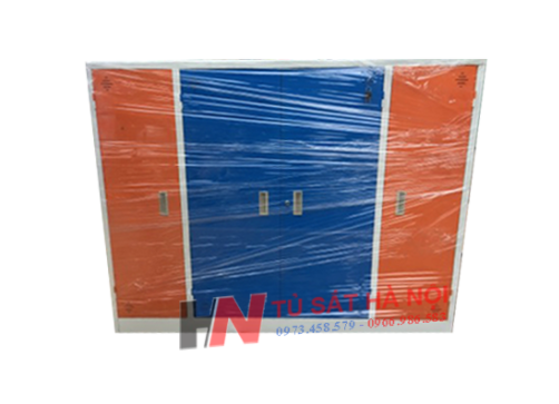 tủ sắt chăn màn 4 cánh