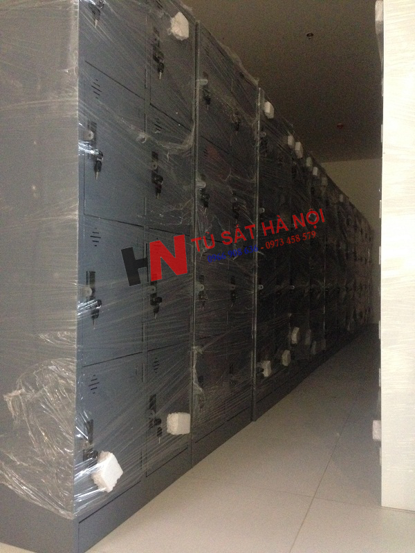 Phân phối số lượng lớn tủ sắt locker tại Lotte 298 Cầu Giấy 3