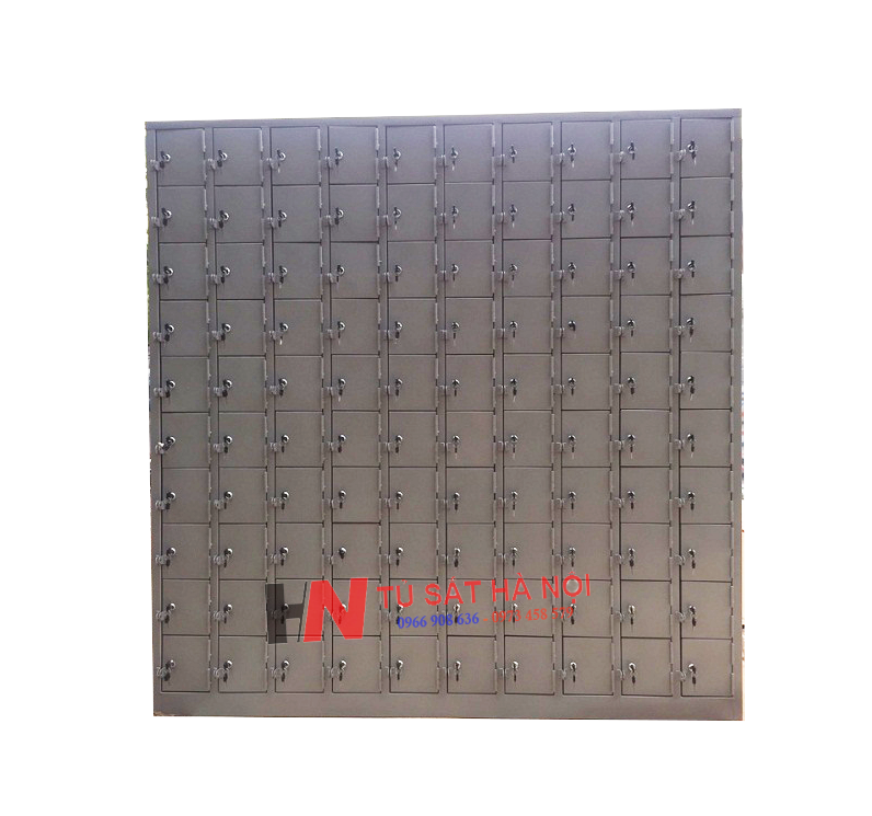 Tủ locker 100 ngăn để điện thoại cho công nhân 2