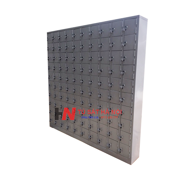 Tủ locker 100 ngăn để điện thoại cho công nhân 3