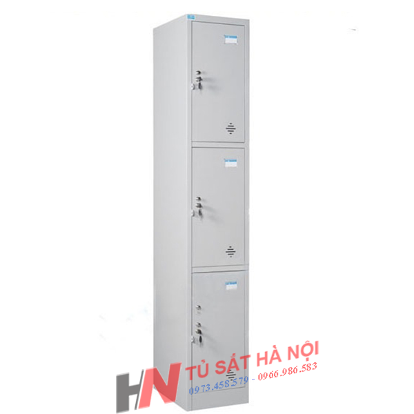 Kích thước tủ locker 3 ngăn