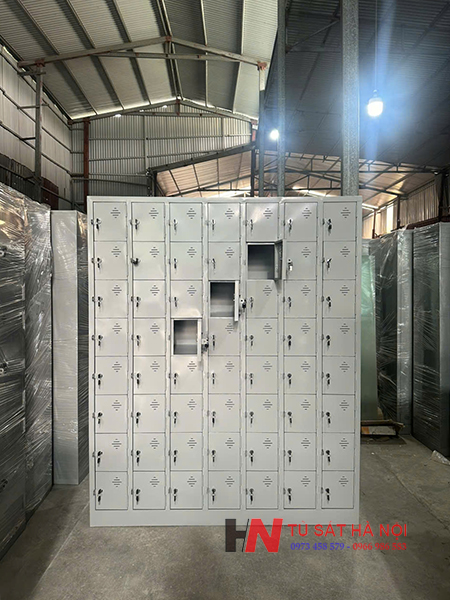 Tủ sắt 56 ngăn giá tốt