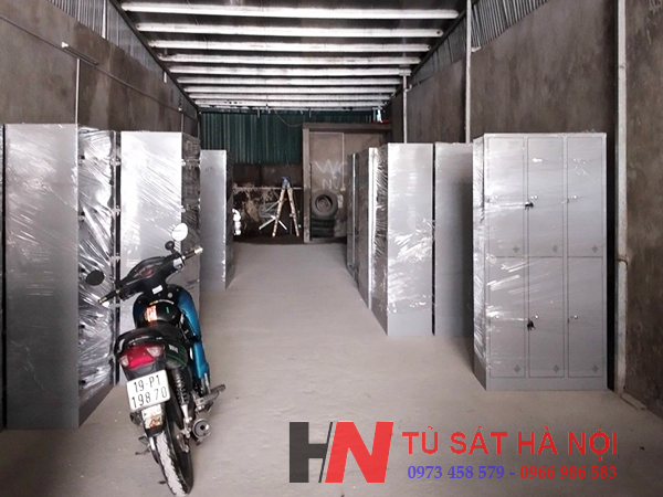 Sẵn hàng trong kho tủ sắt 6 ngăn 3 cột