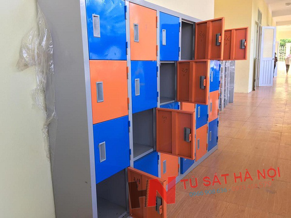 Nhận đơn hàng tủ sắt mầm non 15 ngăn tại Hòa Bình 2