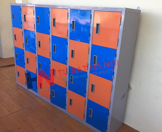Nhận đơn hàng tủ sắt mầm non 15 ngăn tại Hòa Bình 3