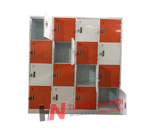 Tủ tư trang mầm non 16 ngăn